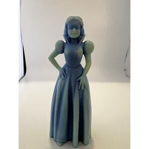Snow White Vintage 1970 Walt Disney Louis Marx Blue Plastic Figure